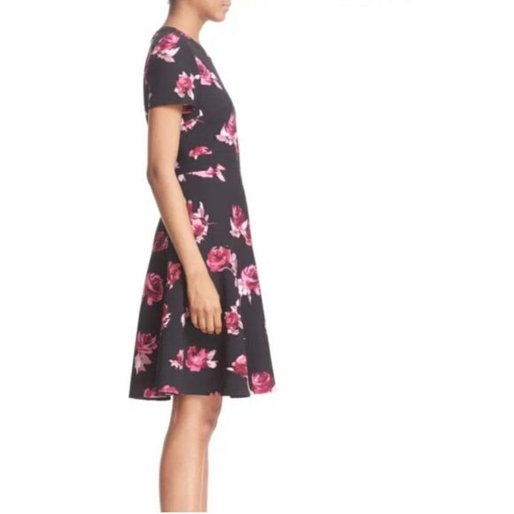 Kate Spade Rose Dress Size 0 Like New - Picture 14 of 15